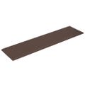 vidaXL Nástenné panely 12 ks hnedé 60x15 cm umelá koža 1,08 m²