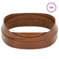 vidaXL Kožený remienok 1 Hnedá 200 x 3,5 cm Koža