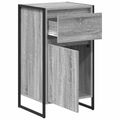 vidaXL Servírovacia skriňa Sivý Sonoma 43 x 36 x 75,5 cm