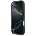 Puzdro Karl Lagerfeld pre iPhone 17 Pro 6,3" HC MAGSAFE PU FW S HLÁVKOVÝM ŠPENDLÍKOM K&C ČIERNA