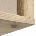 vidaXL Servírovacia skriňa Sonoma dub 59,5 x 27 x 57 cm