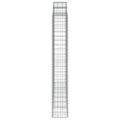 vidaXL Oblúkový gabionový kôš 7 ks 200x30x200/220cm pozinkované železo