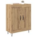 vidaXL Servírovacia skriňa Remeselný dub 69,5 x 34 x 90 cm