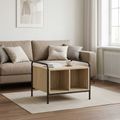vidaXL Konferenčný stolík Dub sonoma 50 x 49 x 41 cm Kompozitné drevo