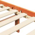 vidaXL Rám postele 2 pcs Včelí hnedý 205,5 x 145,5 x 100 cm