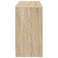 vidaXL Stôl Sonoma dub 100 x 40 x 75 cm Kompozitné drevo