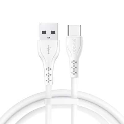 Yesido cable CA71 18W usb/type-c  1M 3A biely(20ks)