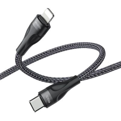 Yesido cable CA82 12W type-c/lightning  30CM 2,4a čierna