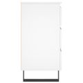 vidaXL Nočné stolíky 2 ks biele 40x35x69 cm kompozitné drevo
