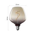 LED žiarovka DECO S123 / E27 / 4 W (16 W) / 150 lm / flame