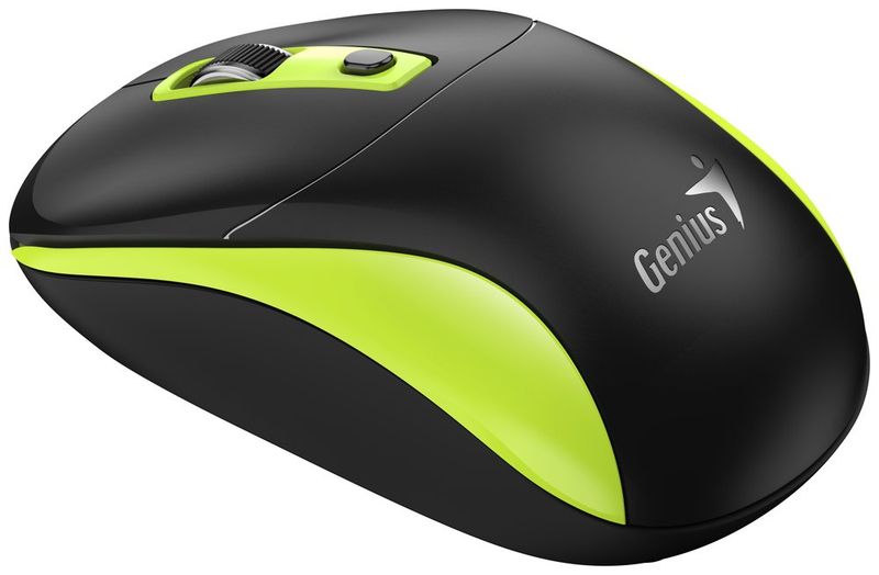 GENIUS NX-7123 BlackGreen/ 1200 dpi/ bezdrôtová/ Copilot/ 4tlačidlové/ čiernozelená