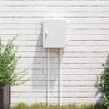 vidaXL Ovládacia skriňa Sivá 32 x 13 x 30 cm ABS plast