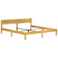 vidaXL Posteľný rám, mangový masív 200 cm