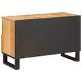 vidaXL TV skrinka s poličkou Hnedá 70 x 33 x 46 cm Masívne mango drevo