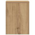 vidaXL Stojany na rastliny 2 ks dub artisan 25x25x35 cm kompoz. drevo