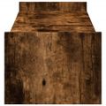 vidaXL Stojan na monitor dymový dub 100x27x20 cm kompozitné drevo