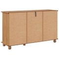 vidaXL Servírovacia skriňa ASKIM 133,5 x 40 x 79 cm Borovicový masív