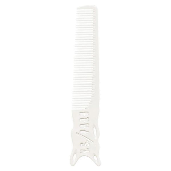 Pánsky hrebeň Y.S. PARK Barber comb YS-209 - biely