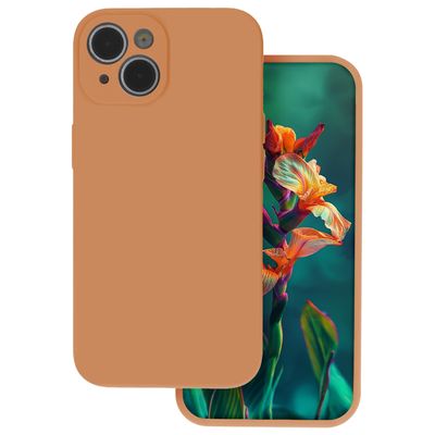 Silikónové puzdro pre iPhone 17 Pro 6,3" mandarínkové