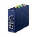 Planet dual 5G/LTE bezpečnostní brána, 2xWAN + 3xLAN/1xSFP, DI/DO, GPS, DIN, IP30, -40/+75°C, dual 9-54VDC Bezpecnostní brána, 3× LAN, 1× LAN/WAN, 1× SFP LAN/WAN, 5G NR, LTE, GPS, 2× SIM slot, DIN, IP30, -40 až +75°C, dual DC 9-54V