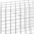 vidaXL Gabiónové háky 50 ks pozinkovaná oceľ 50 cm