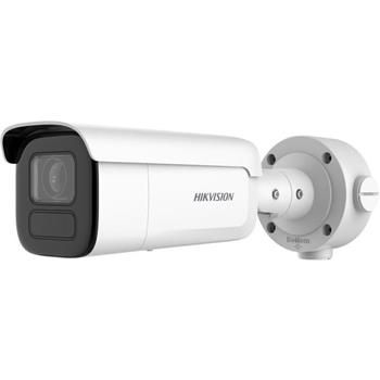 Hikvision 4MPix IP Bullet Darkfighter kamera; IR 60m, WDR140dB, Audio, Alarm, Nerez, IP67, IK10, Heater, 12/24