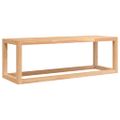vidaXL Stojany na uteráky 60x20x20 cm masívny orech