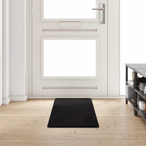 vidaXL Behúň koberec Čierna 50 x 200 cm 100% Polypropylén Tuft