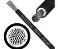 Solárný kabel FVE H1Z2Z2-K 4mm2, čierny 50m, 1500V