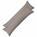 vidaXL Poťah na podložku 2 pcs HOUTEN Svetlosivá 40 x 145 cm Bouclé