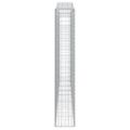vidaXL Oblúkové gabiónové koše 3ks 400x30x180/200cm pozinkované železo