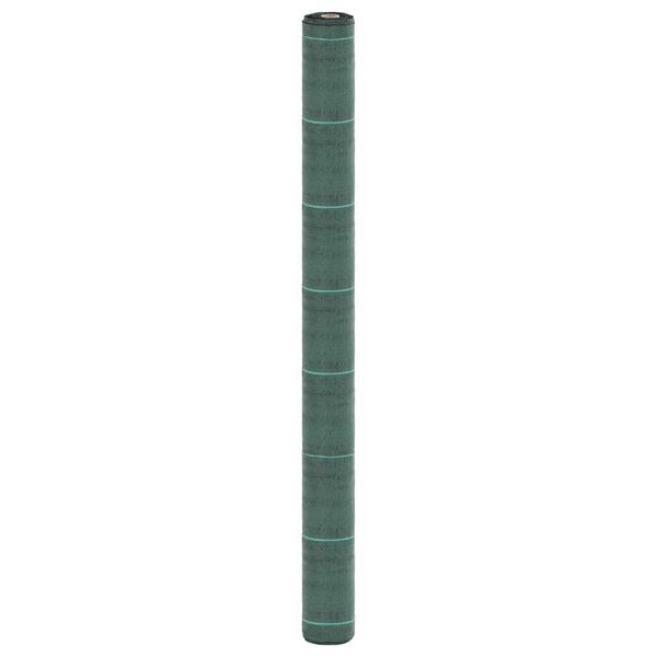 vidaXL Protiburinová membrána zelená 1,5x5 m PP