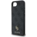 Guess HC MagSafe PU 4G Small 4G and Classic case pre iPhone 16e Čierna