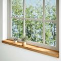 vidaXL Okenný parapet 2 ks svetlohnedá 140x15x2 cm dubový masív