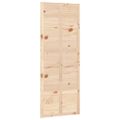 vidaXL Dvere do stodoly 80x1,8x214 cm masívna borovica