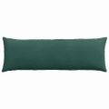 vidaXL Vankúše na pohovku 2 pcs Tmavozelená 120 x 40 cm