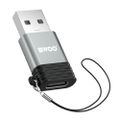 Adapter BWOO USB-C - USB Gray OTG BZ-38