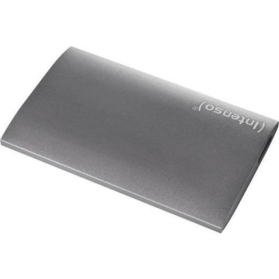 INTENSO PREMIUM, Externý SSD disk, 500GB, striebor