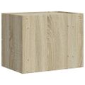 vidaXL Nástenné nočné stolíky 2 ks dub sonoma 45x30x35 cm