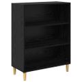vidaXL Highboard Čierny dub 69,5 x 32,5 x 180 cm Kompozitné drevo