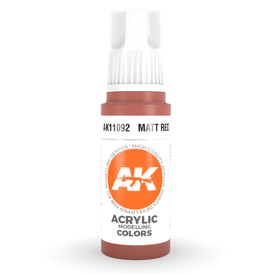 AK Interactive: General Series - Matt Red