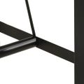vidaXL Barový stôl 55x55x107 cm masívne recyklované drevo a železo