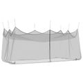 vidaXL Záhradná komárová sieť 220 mesh Čierna 3 x 6 x 2,5 m Polyester
