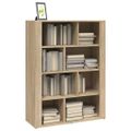 vidaXL Komoda dub sonoma 80x30x106 cm spracované drevo