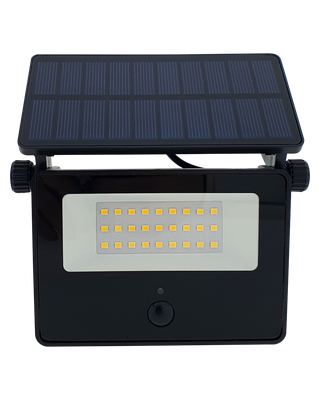 TR 385S LED Solárny reflektor 5W 4200K s pohybovým senzorom Trixline
