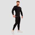 Kompresné legíny High Black - GymBeam, veľkosť M, veľkosť oblečenia M