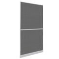 vidaXL Hinged Hmyzová sieť Biela a čierna 120 x 240 cm