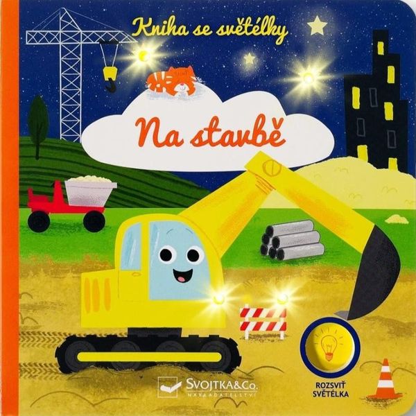 Kniha se světélky Na stavbě