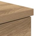 vidaXL Stôl dub artisan 86x49x76 cm kompozitné drevo