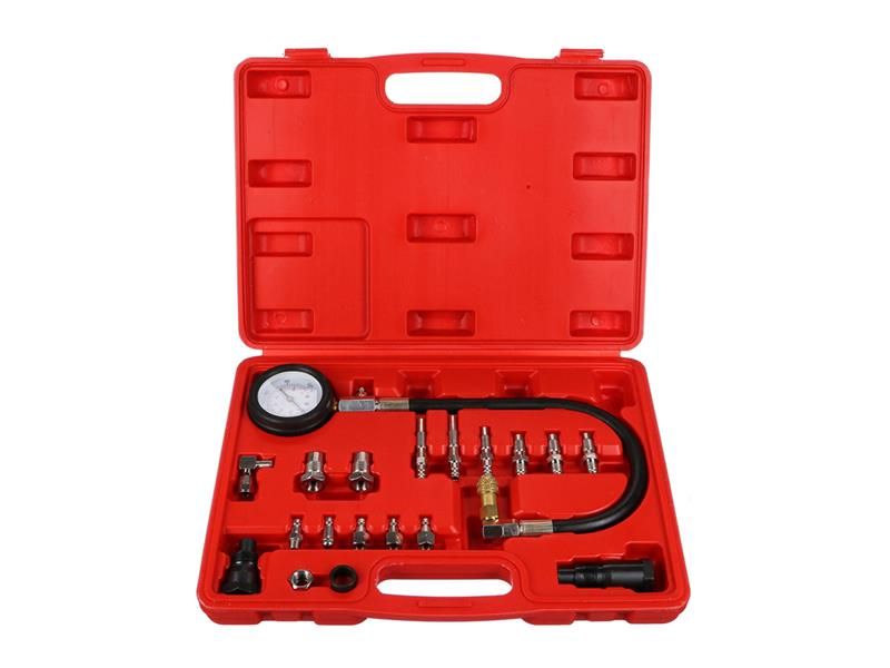 Súprava na testovanie tlaku valca naftových motorov SIXTOL MECHANIC ENGINE TESTER 21ks